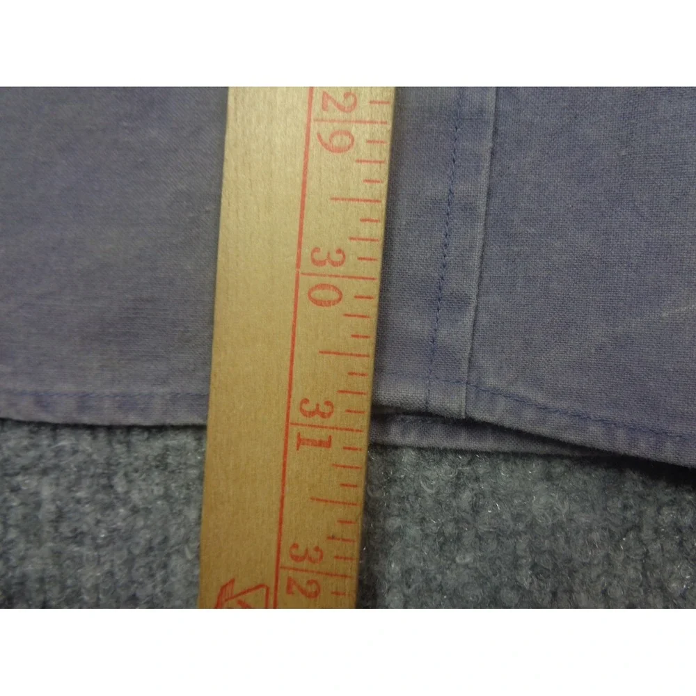 Vintage Banana Republic Shirt Mens Large Blue Chambray Workwear Hong Kong 90s